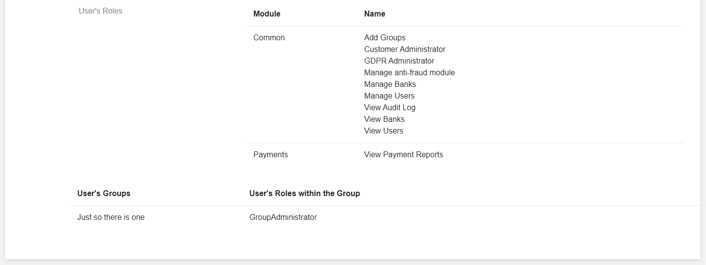 System Report Users2