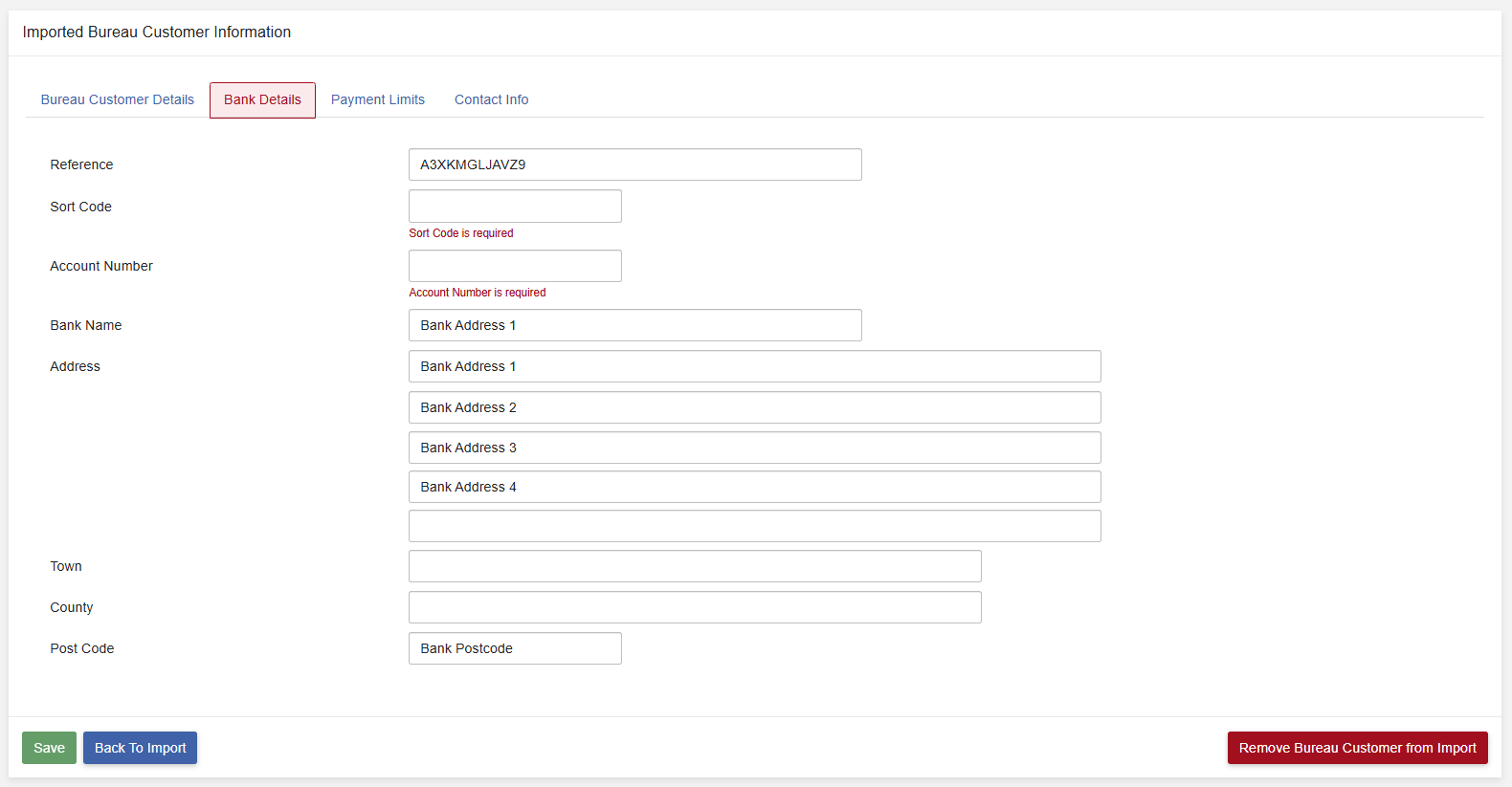 List Bureau Customers