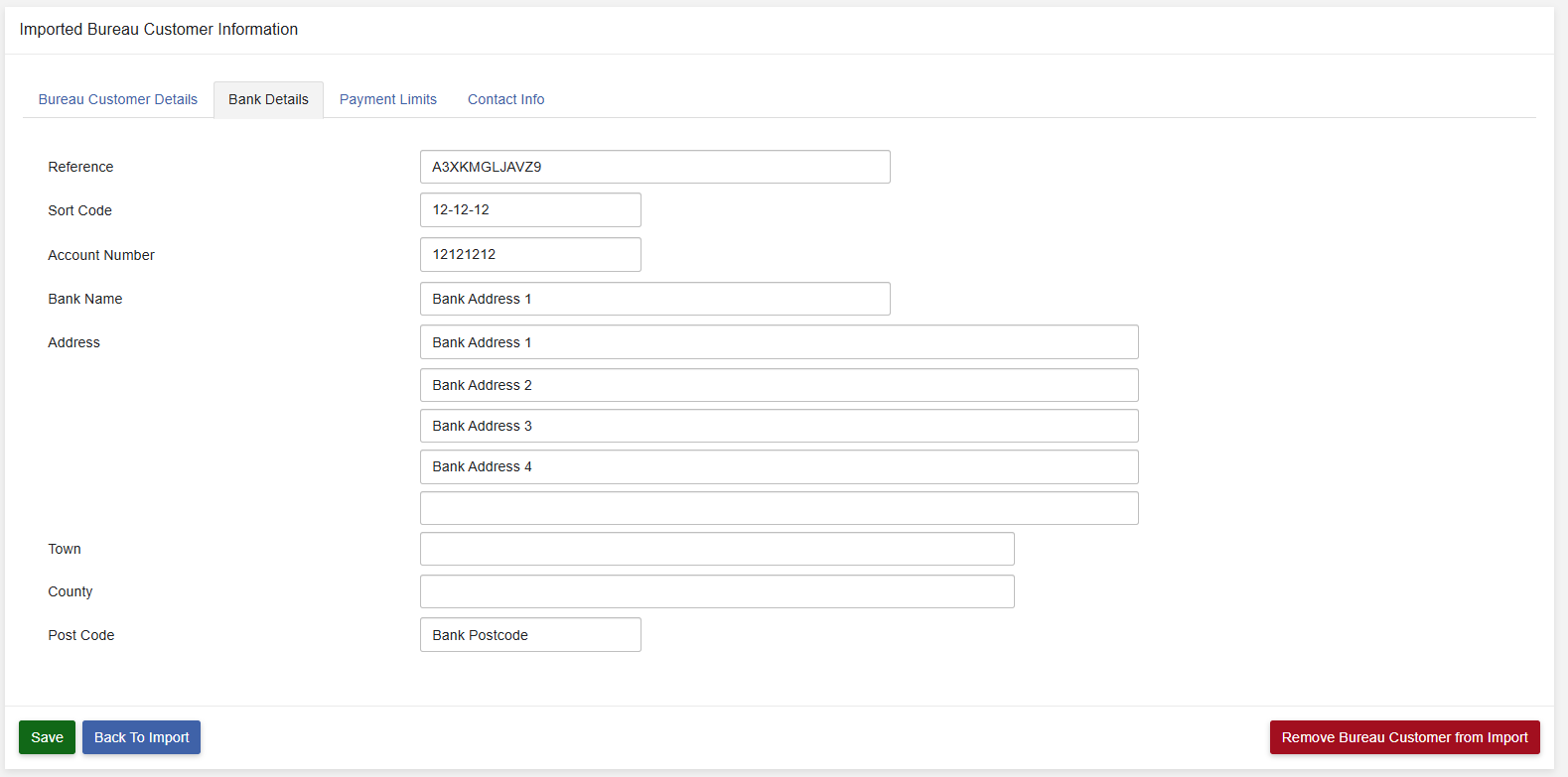 List Bureau Customers