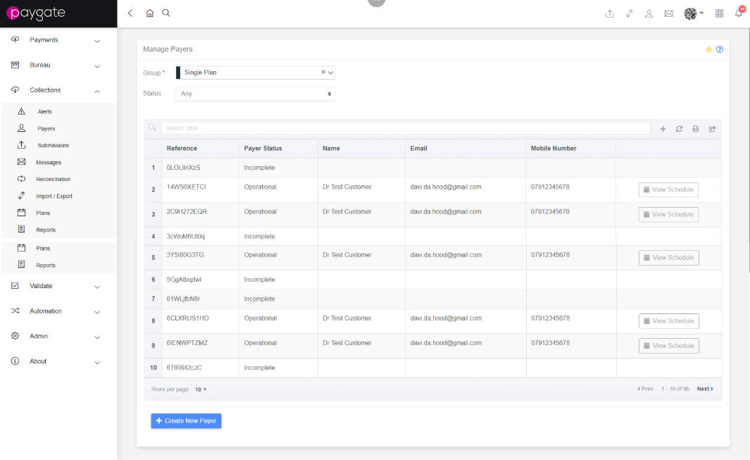 Initial Reconciliation Page alt text