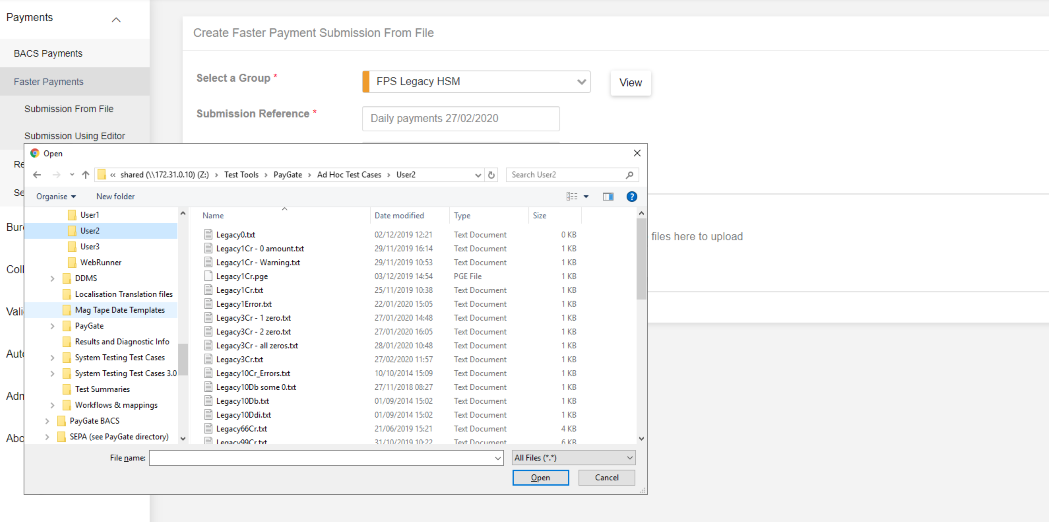 payments