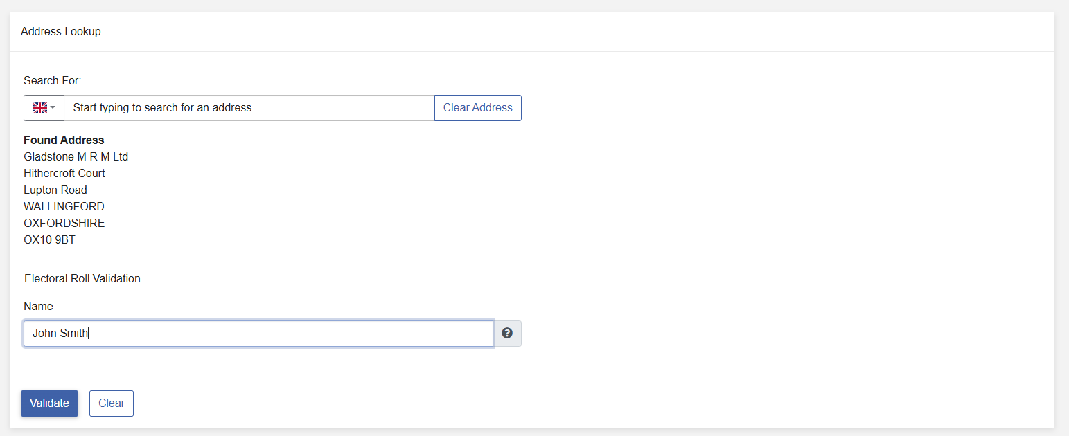 Address Lookup 5