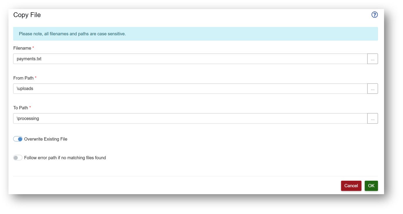 File Copy Node config