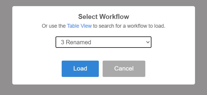 Load Workflow