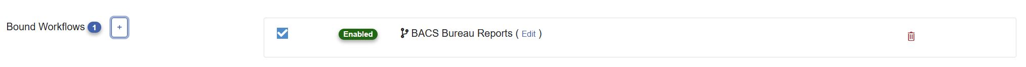 Bound Workflows