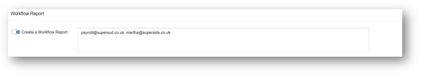 Workflow Report